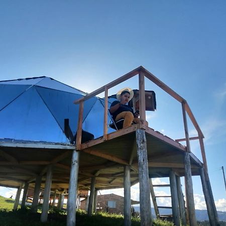 Cabanas El Mirador Del Tomine Guatavita Luaran gambar